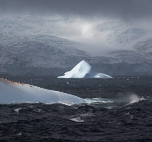 Camille Seaman, Icebergs & Glaciers, Elephant Isalnad (Antarctica), 2019, photographie. Courtoisie de l'artiste