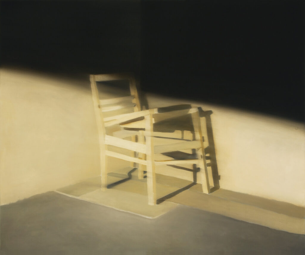 © Richard-Max Tremblay, Siège, 2008, Oil on canvas, 152 x 183 cm - Université de Sherbrooke Collection.